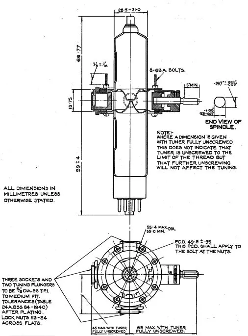 1940s CV67 Klystron Radar System Local Oscillator In Original Box