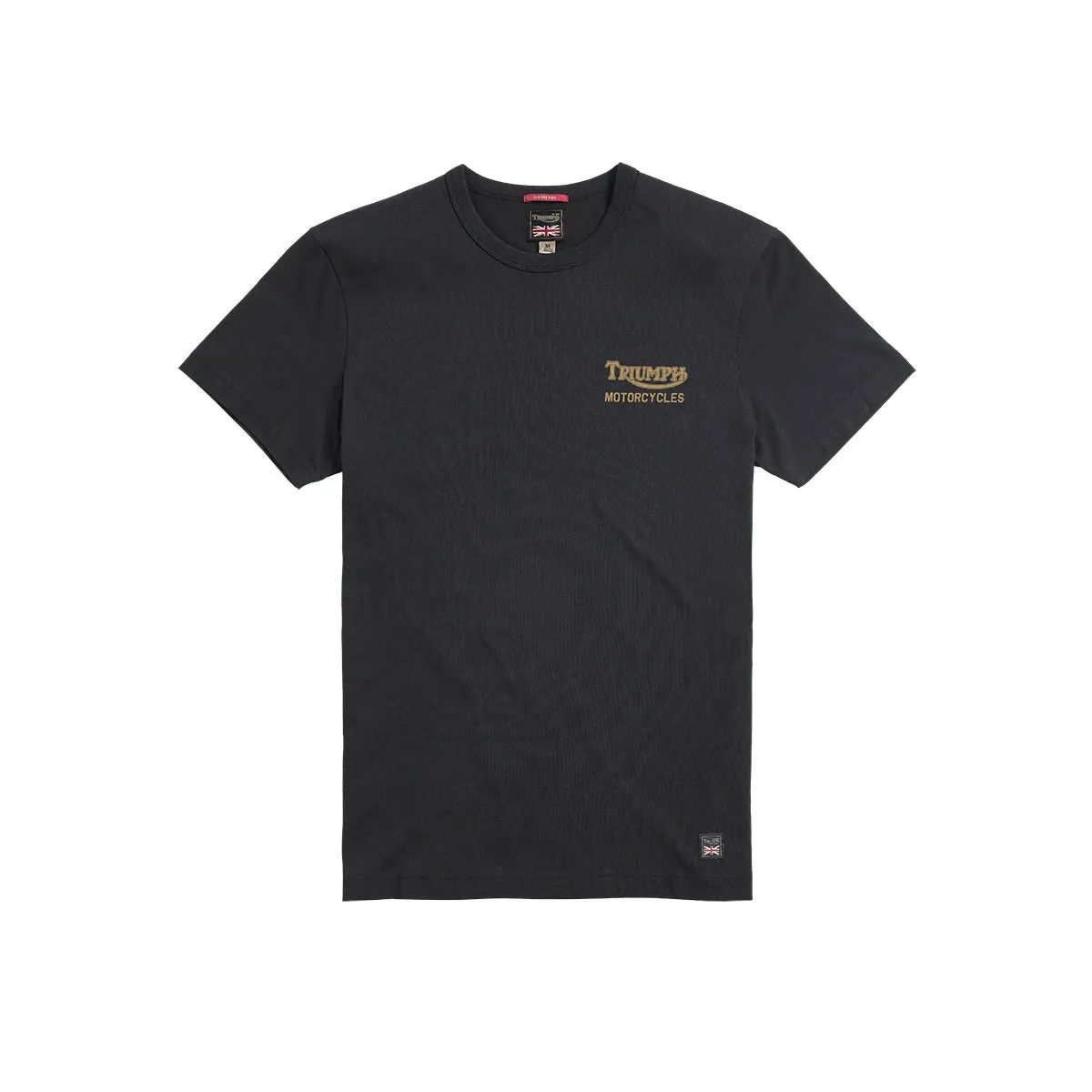 ADCOTE TEE - JET BLACK / GOLD