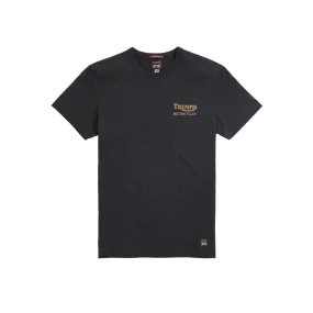 ADCOTE TEE - JET BLACK / GOLD