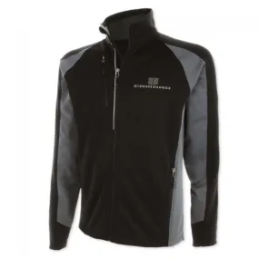 Camaro Full-Zip Performance Jacket - Black-Gray Storm