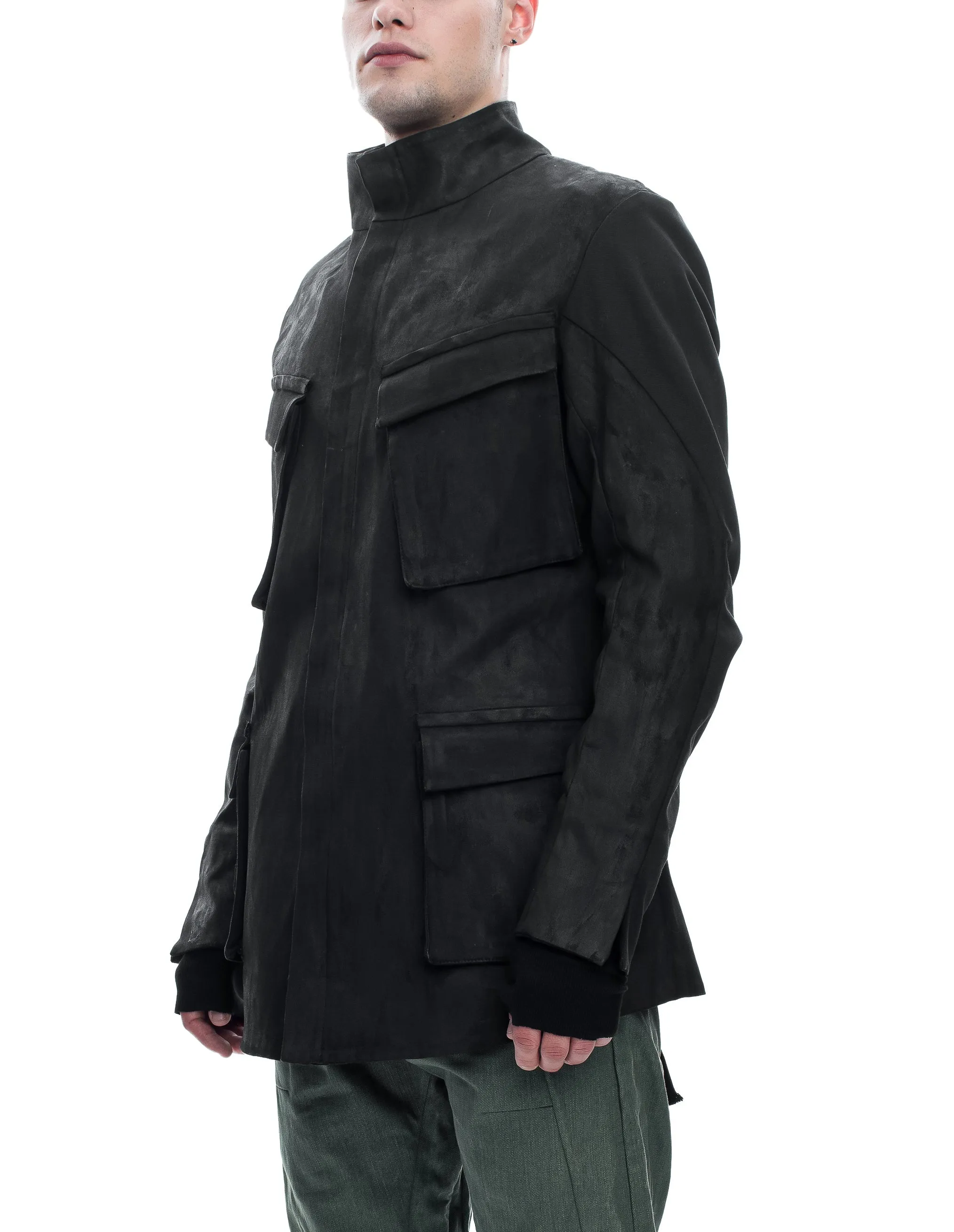 Cargo Pocket Denim Jacket