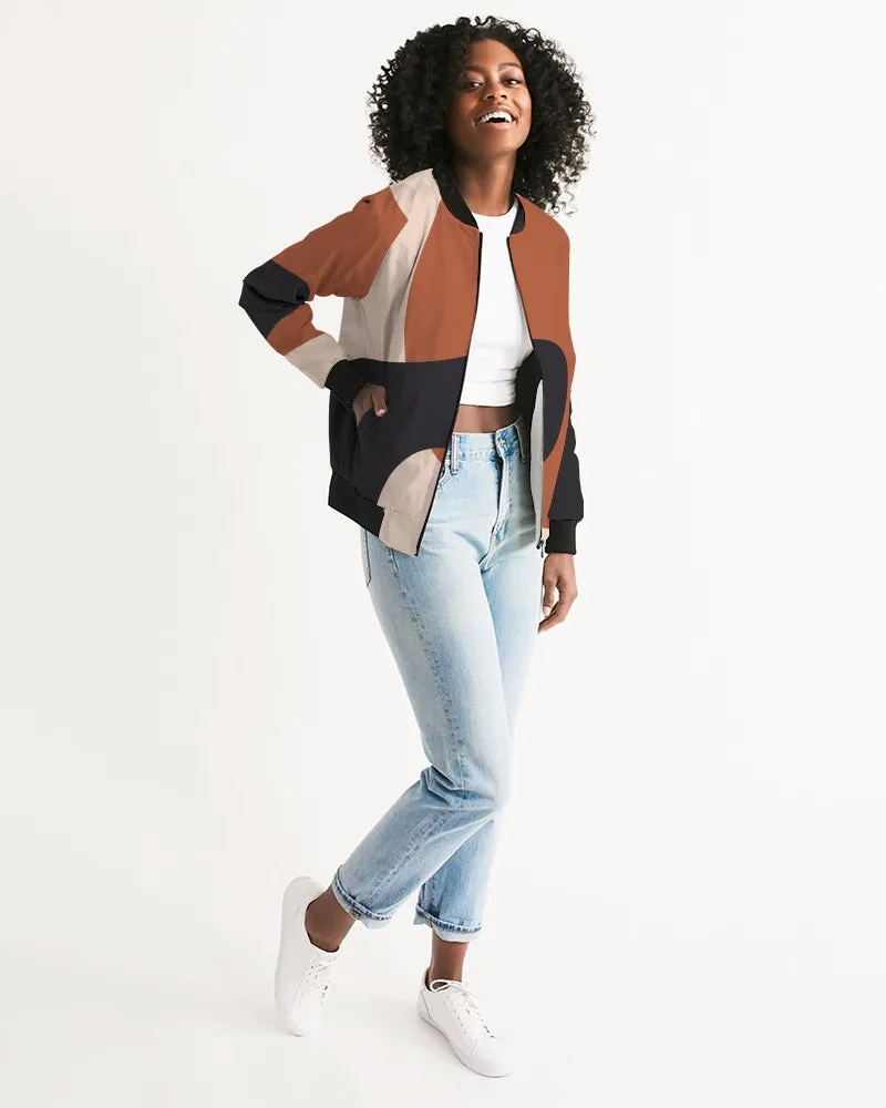 Color Bobbles Women's Bomber Jacket