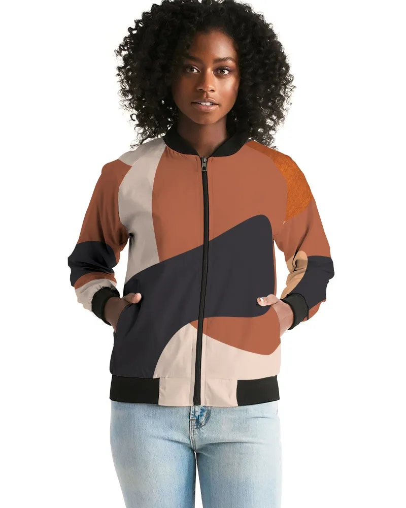 Color Bobbles Women's Bomber Jacket