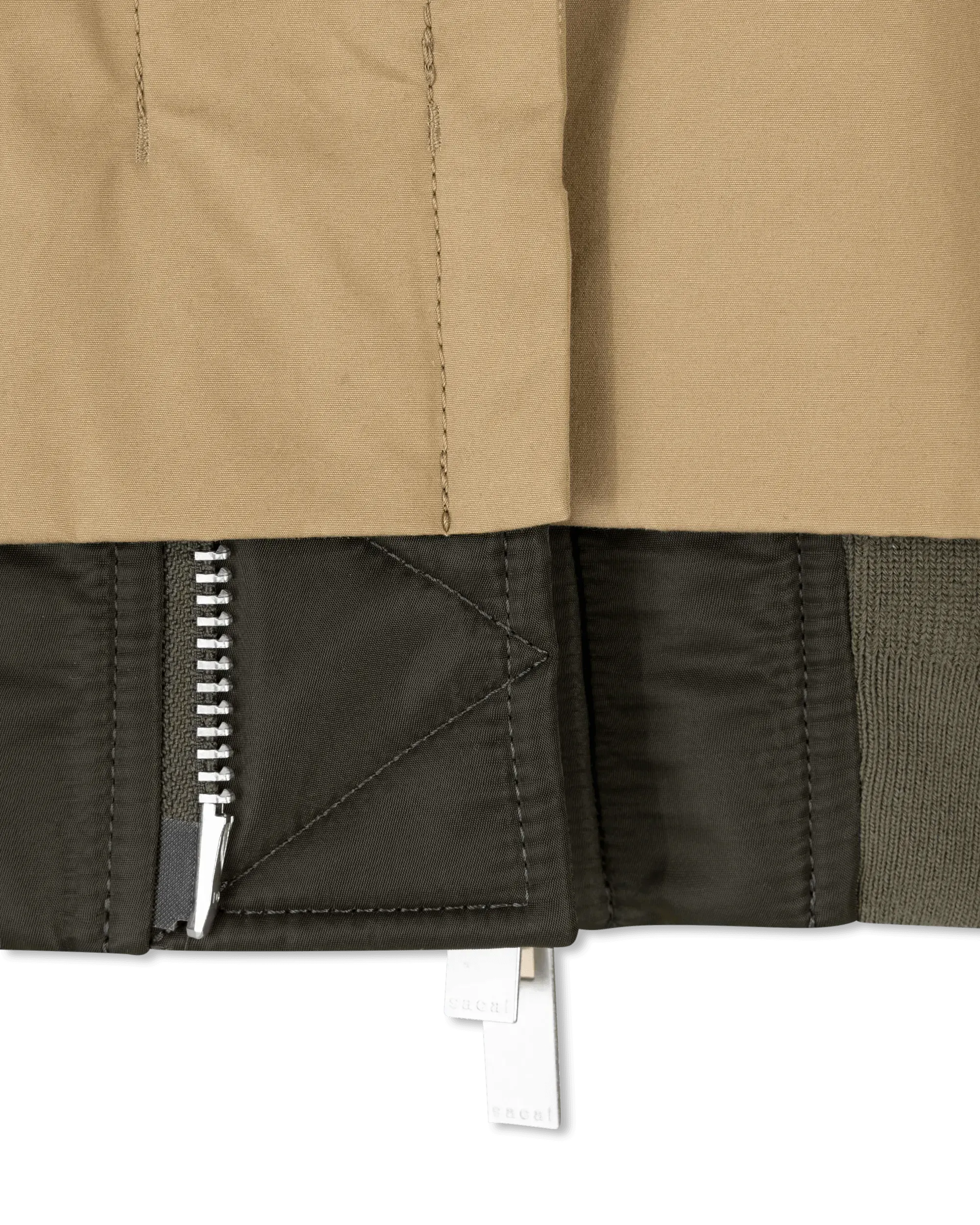 Cropped Cotton Bomber Jacket
