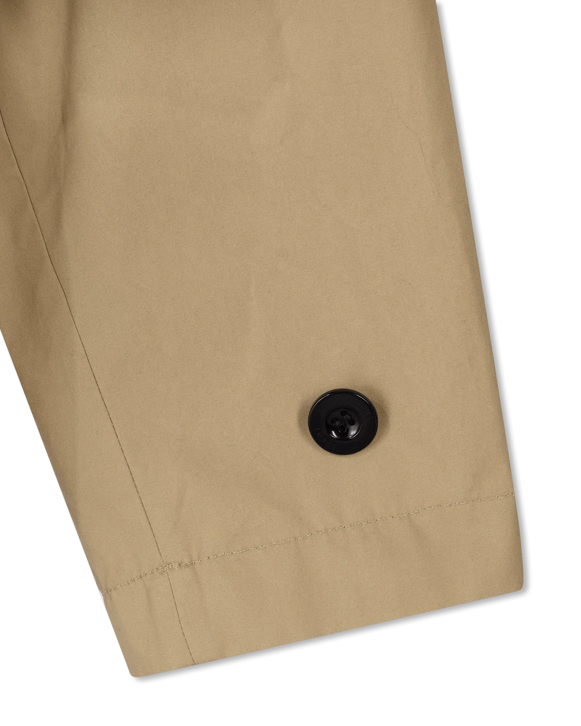 Cropped Cotton Bomber Jacket