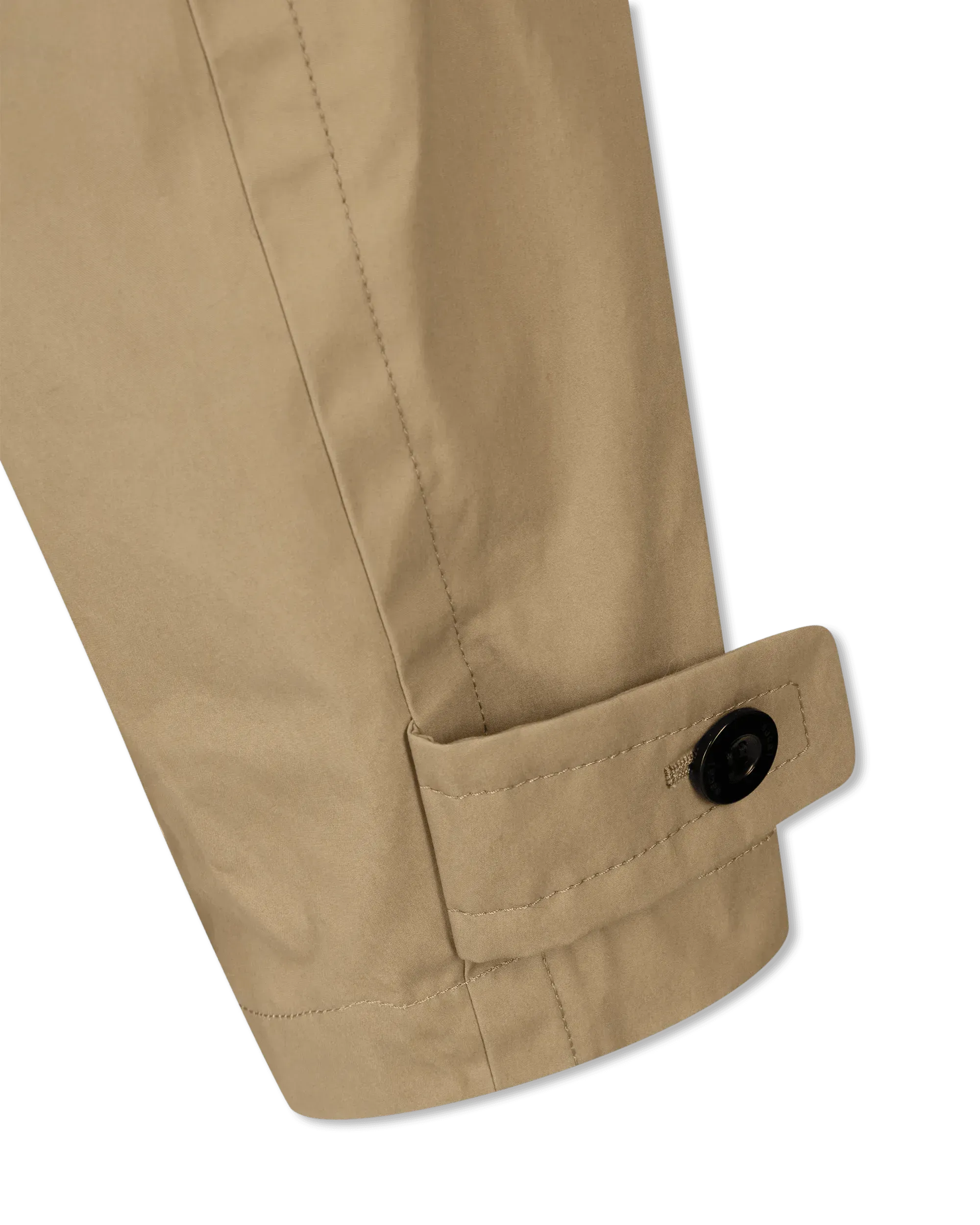 Cropped Cotton Bomber Jacket