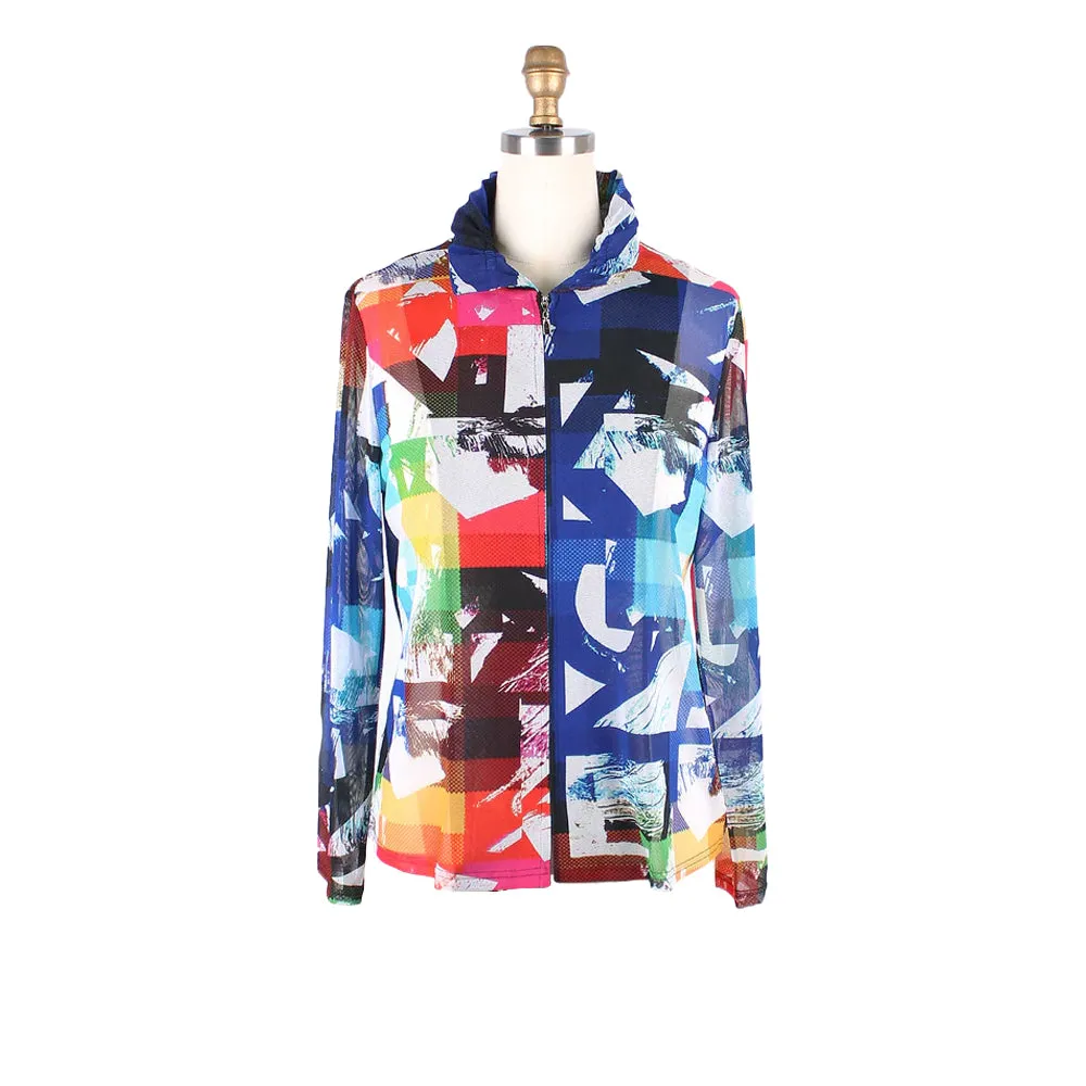 Damee Vibrant Abstract-Art-Print Twin Set - 31424