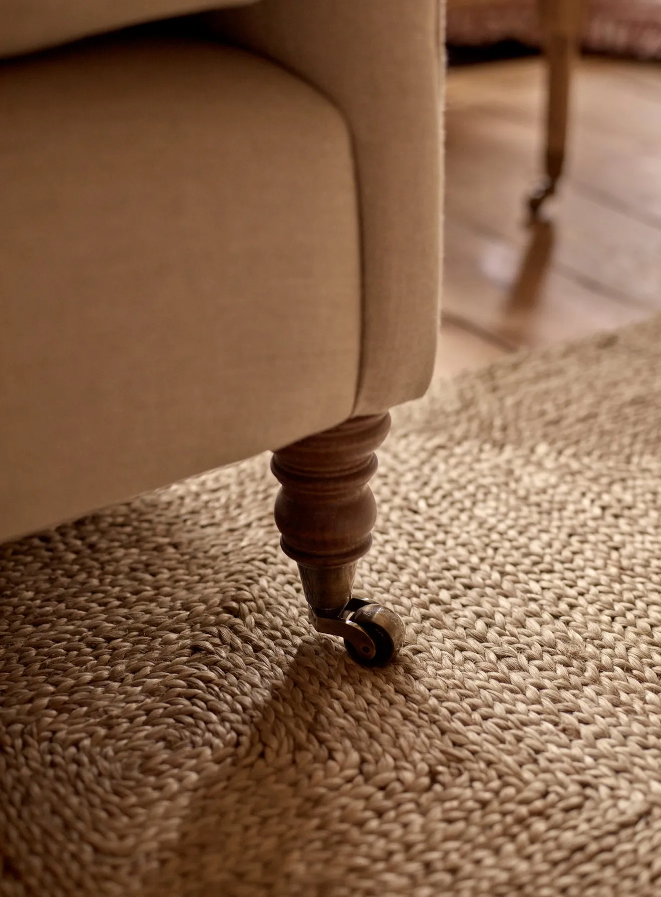 Elbert Sofa, Black Ticking Stripe