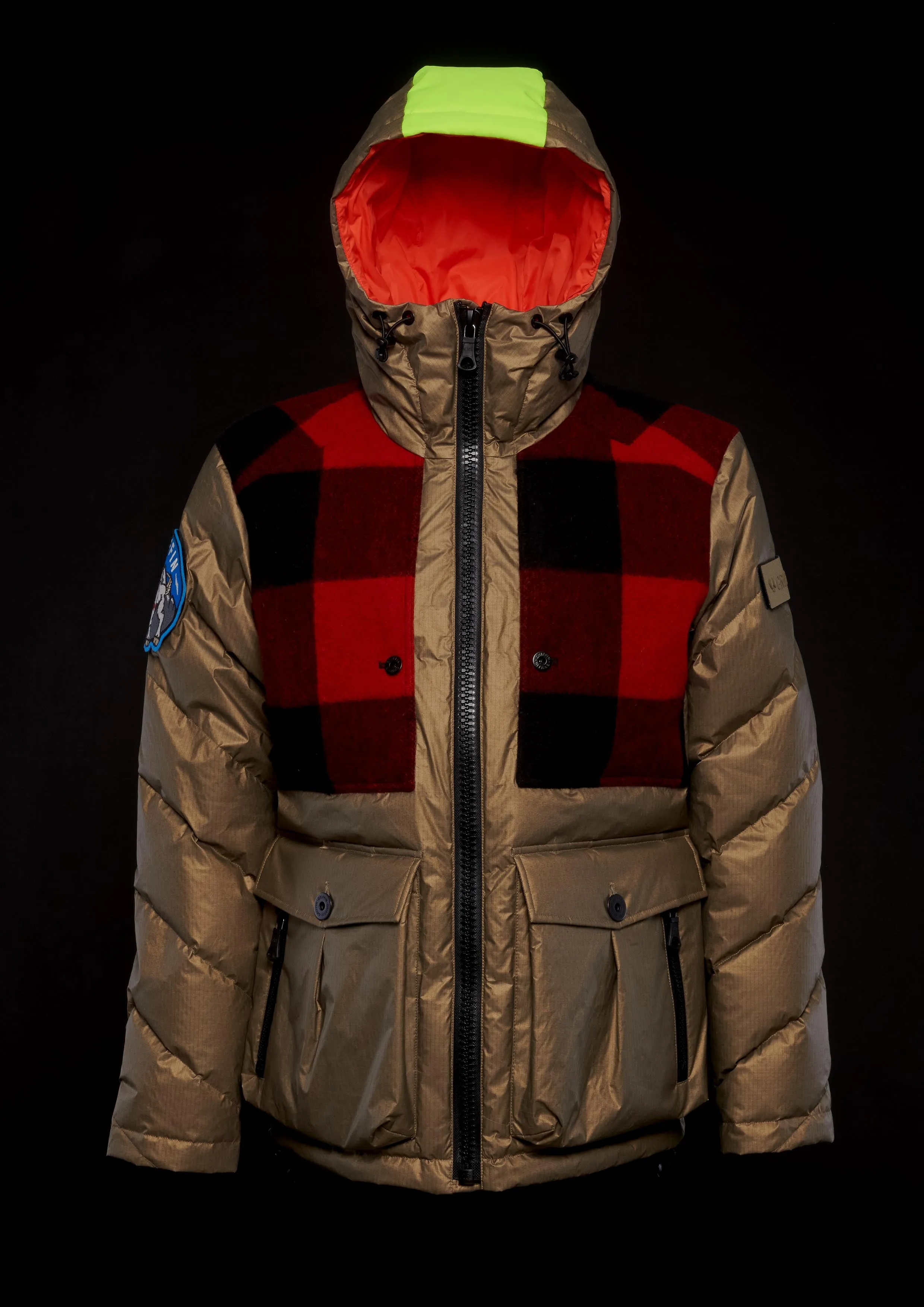 Hooded Down USMC Jacket