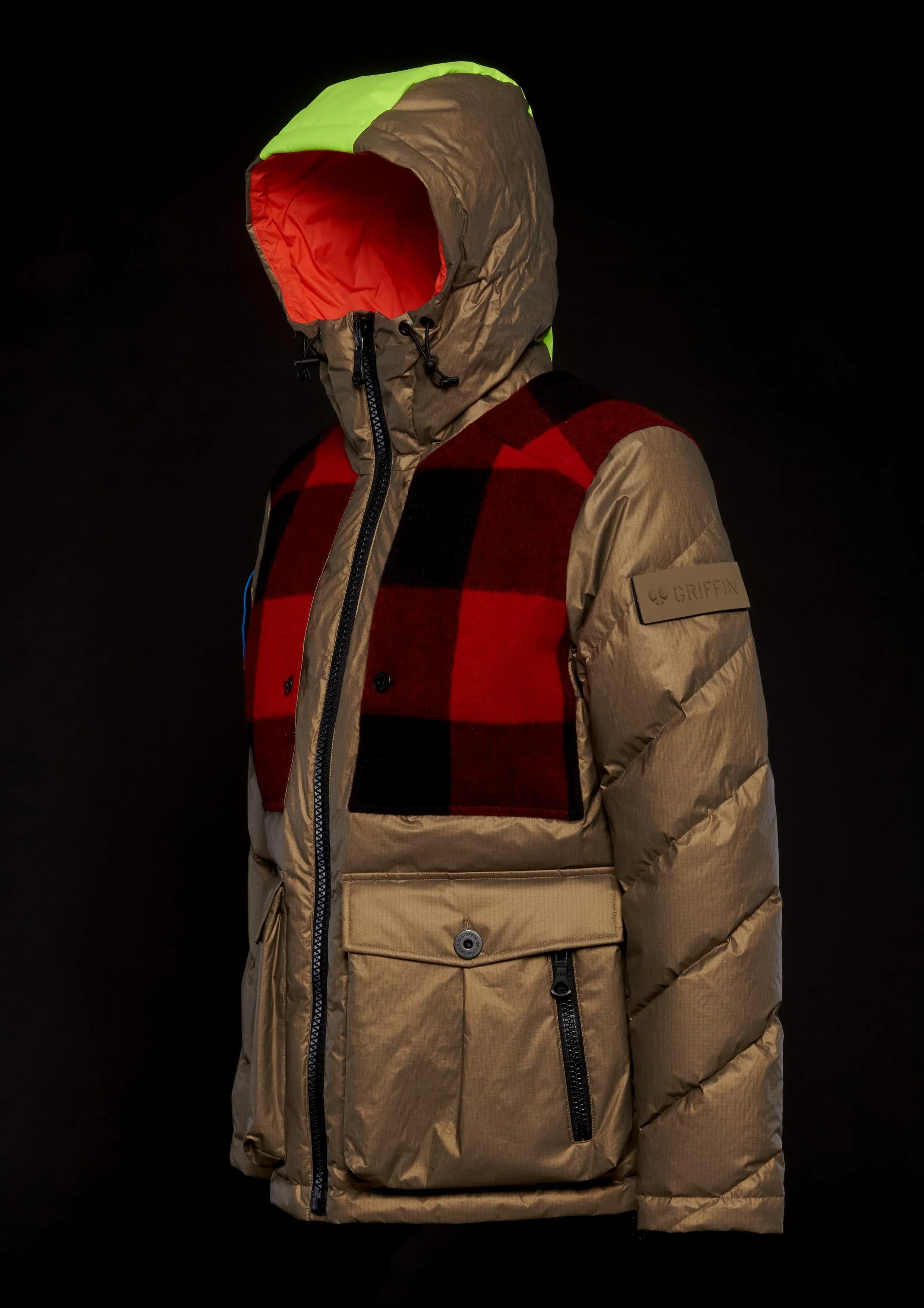 Hooded Down USMC Jacket