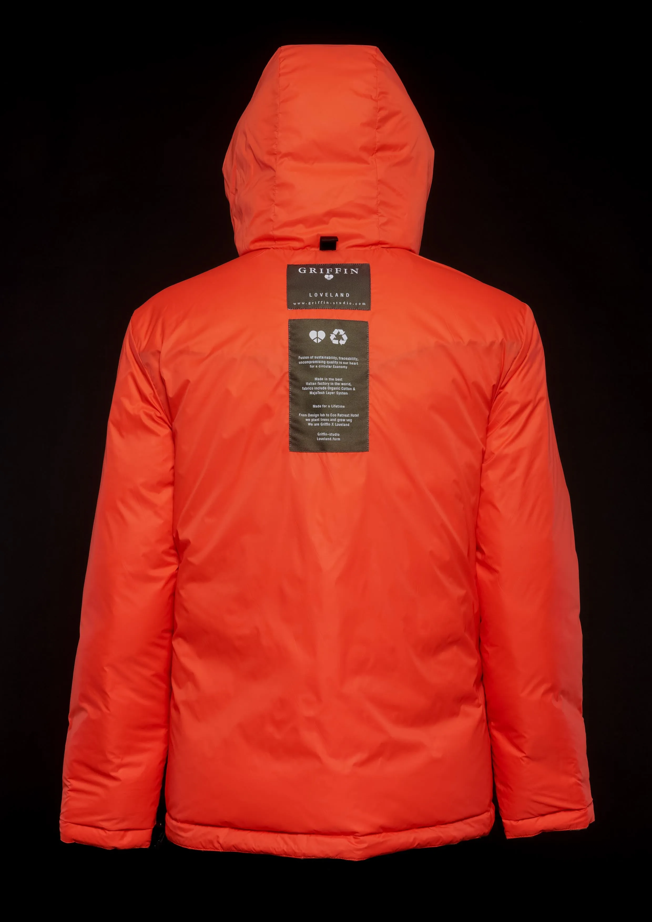 Hooded Down USMC Jacket