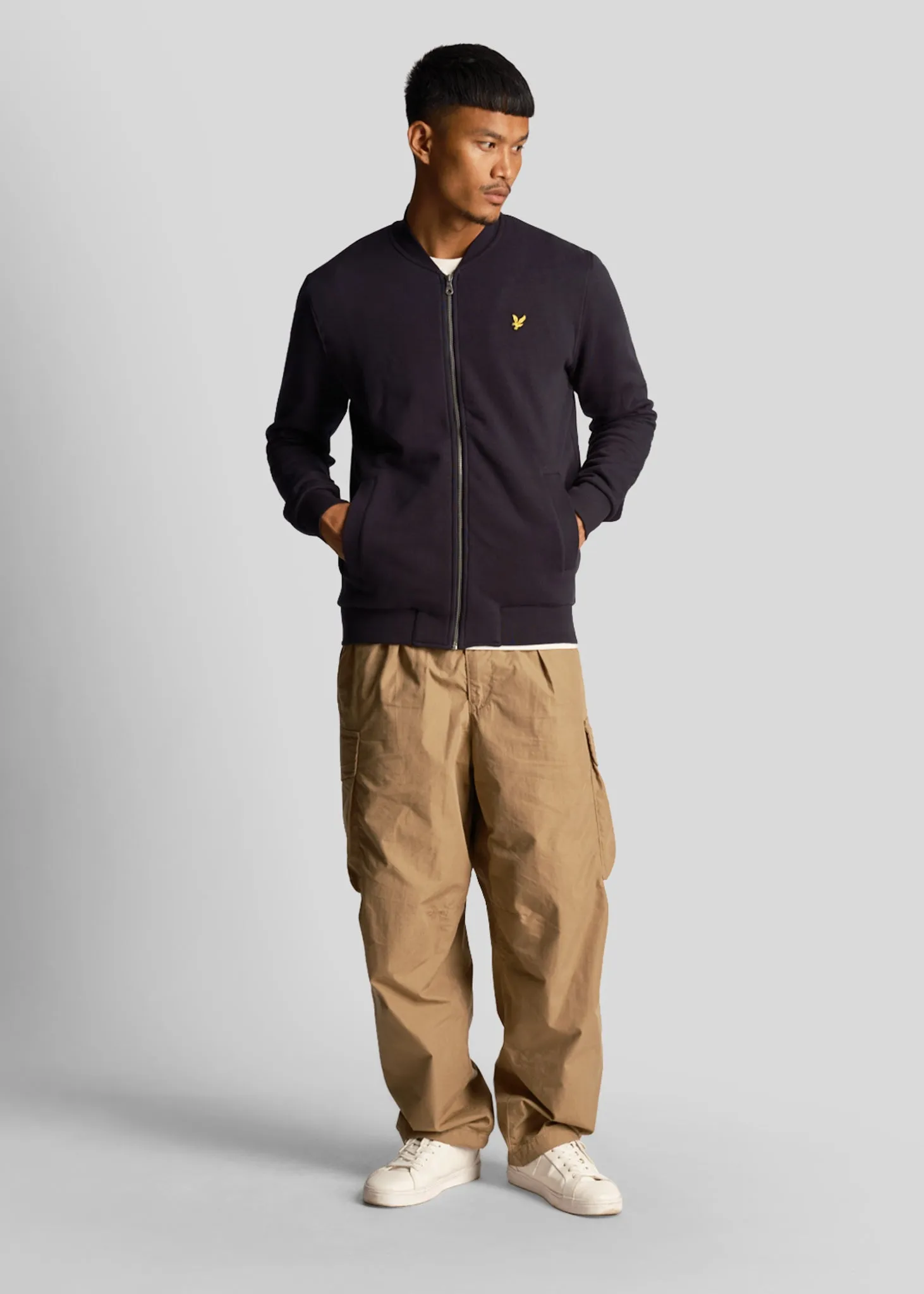 Jersey bomber - dark navy