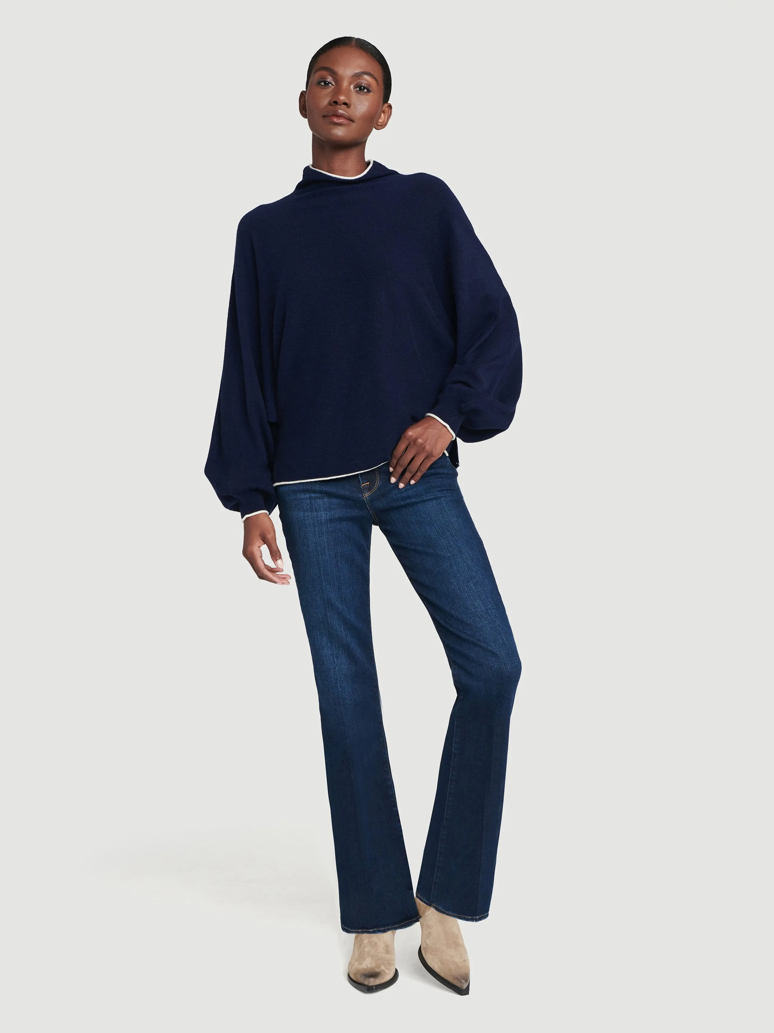Jersey Roll Funnel -- Navy