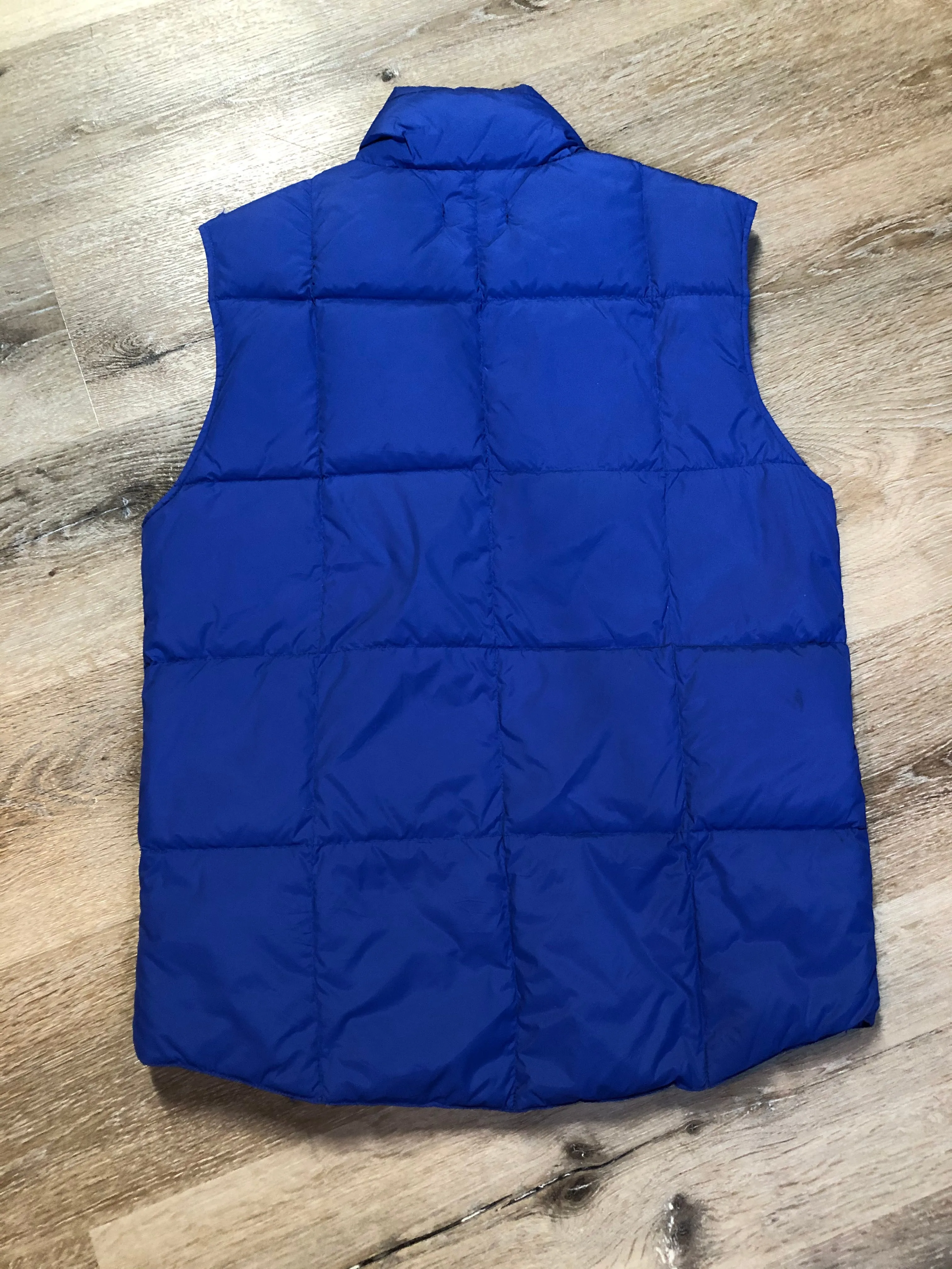Land’s End Blue Down Filled Puffer Vest, SOLD