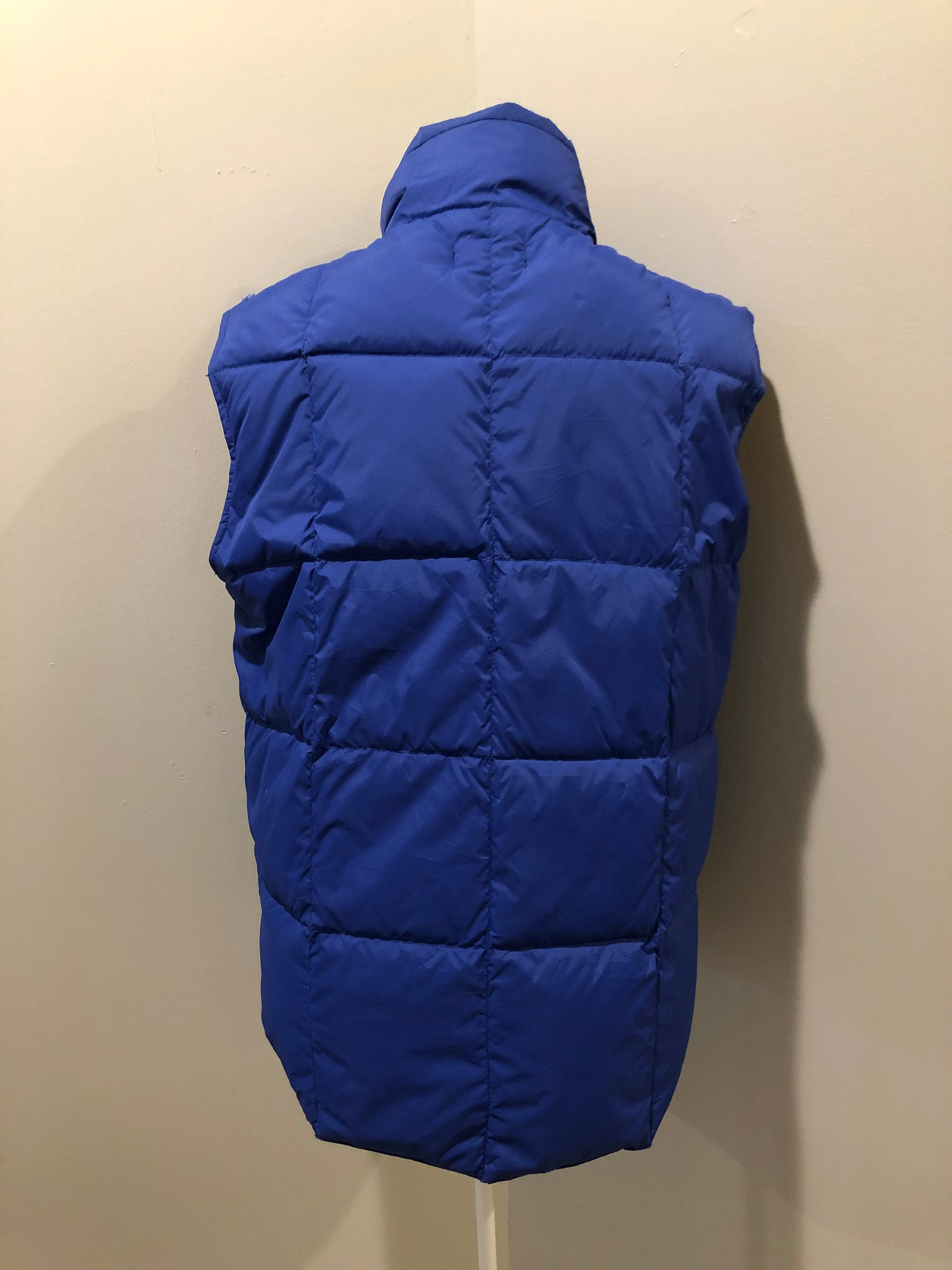 Land’s End Blue Down Filled Puffer Vest, SOLD