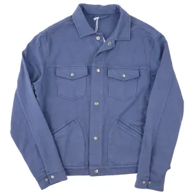 Manto Jersey Cotton Trucker Jacket