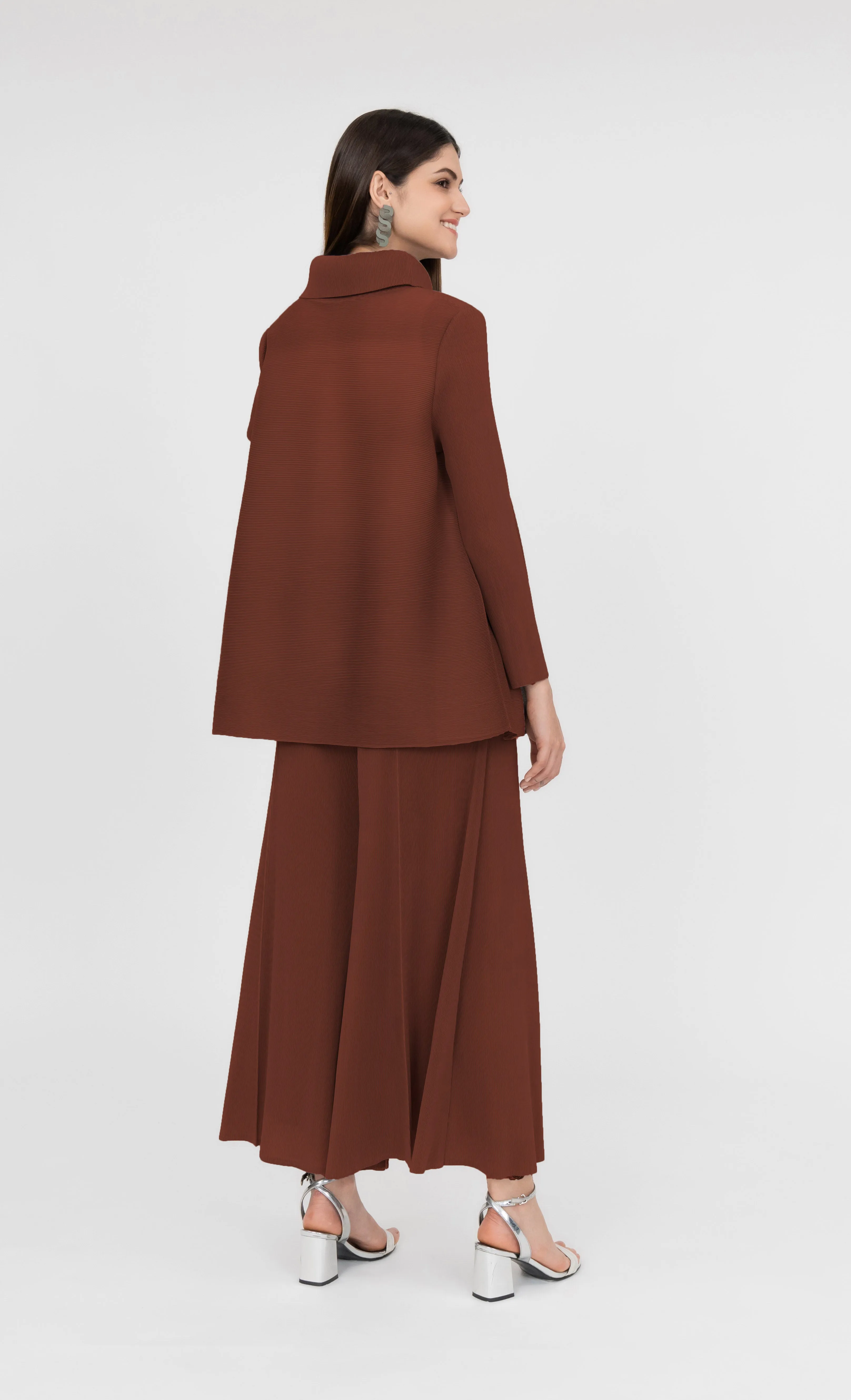 Miss Majestic Top in Sienna Brown
