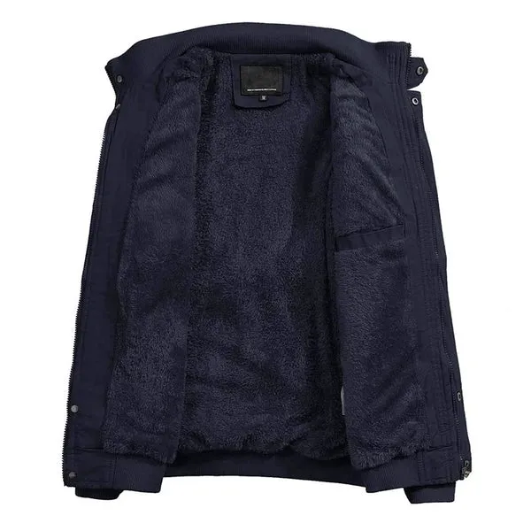 Modern Trendy Bomber Jacket with Fleeced Interior for Men | Perfect for Casual Days