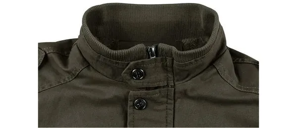 Modern Trendy Bomber Jacket with Fleeced Interior for Men | Perfect for Casual Days