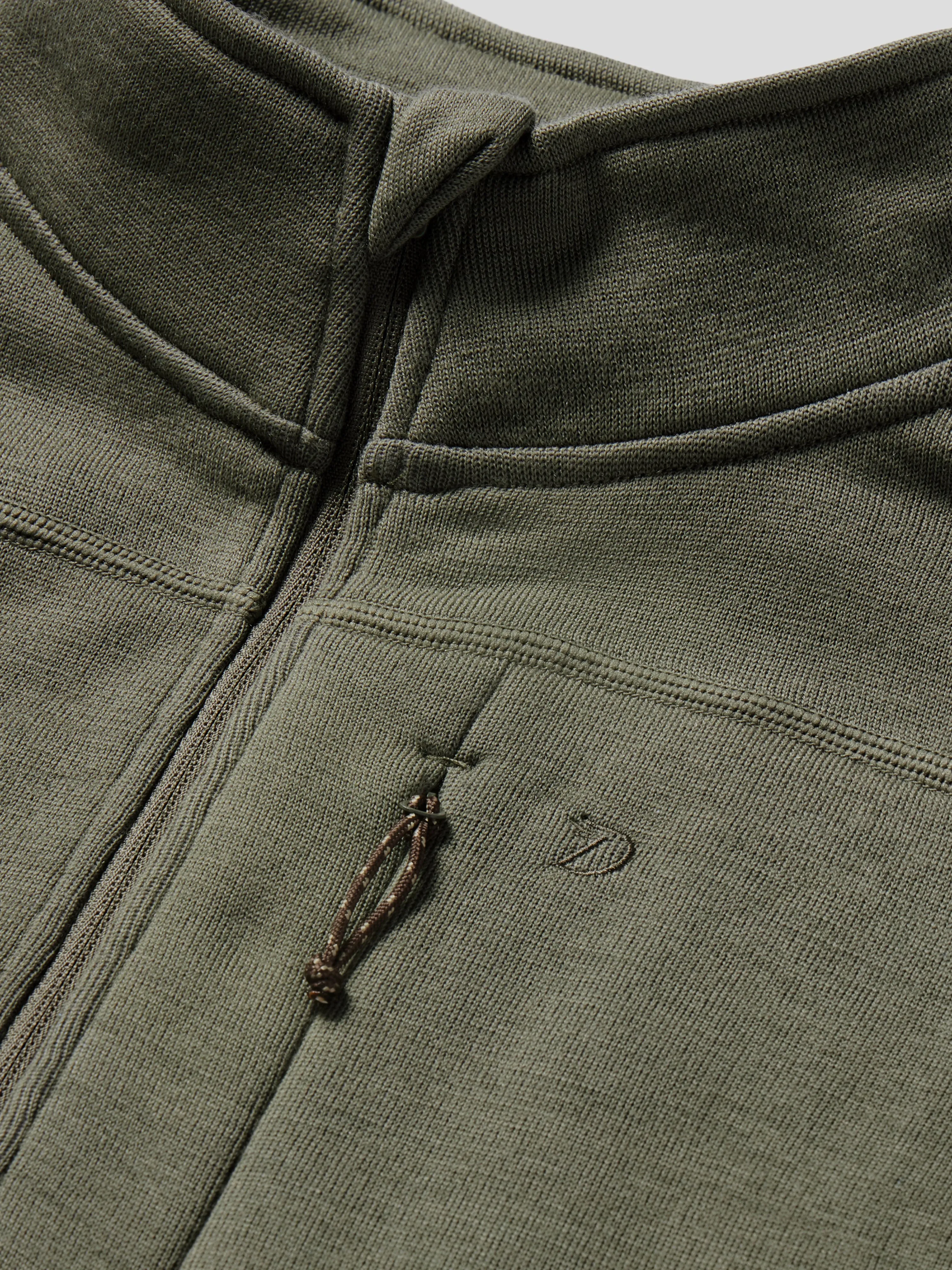 M's Barnburner 1/4 Zip - Moss