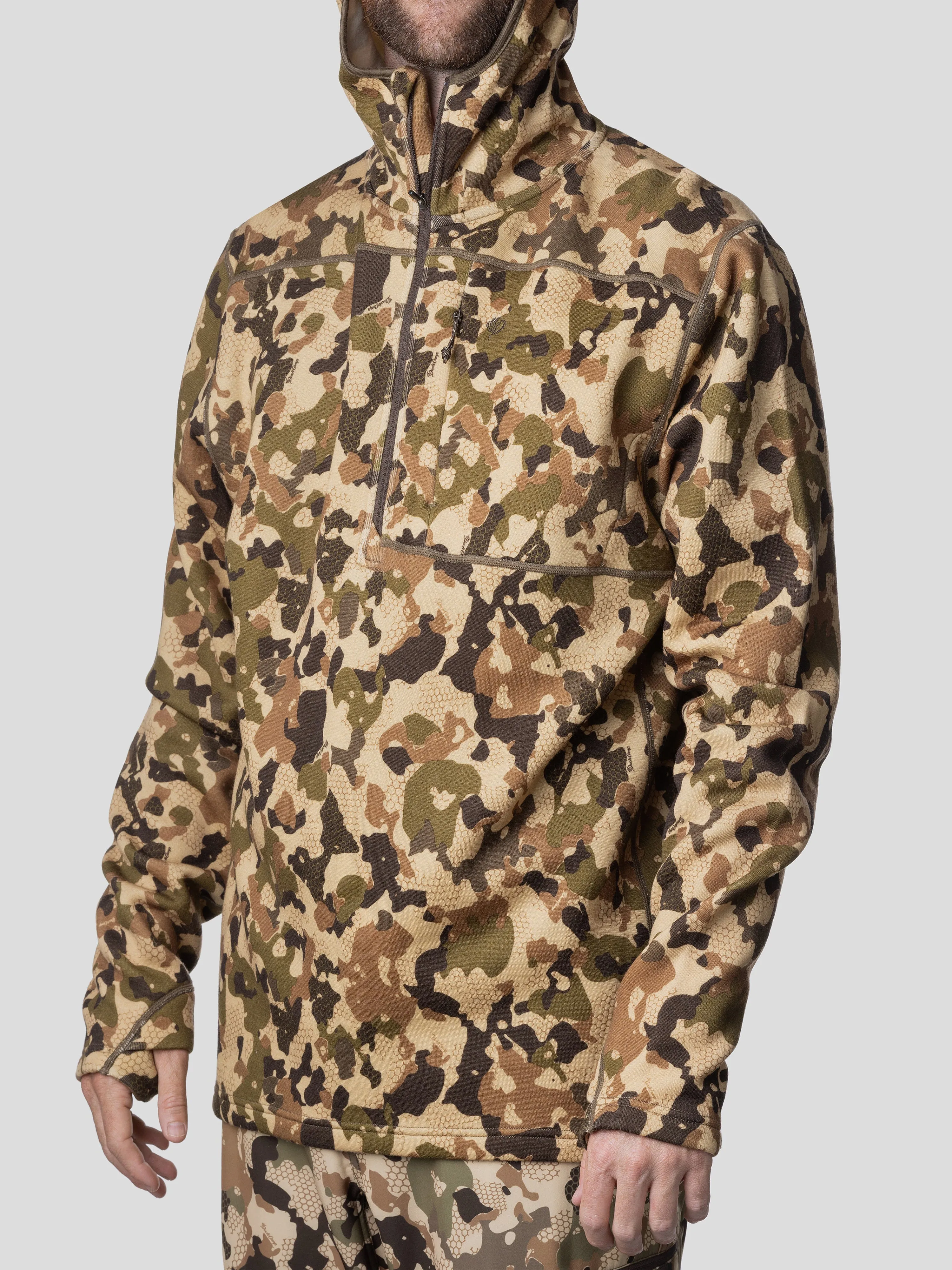 M's Barnburner Merino Hoodie - Wetland