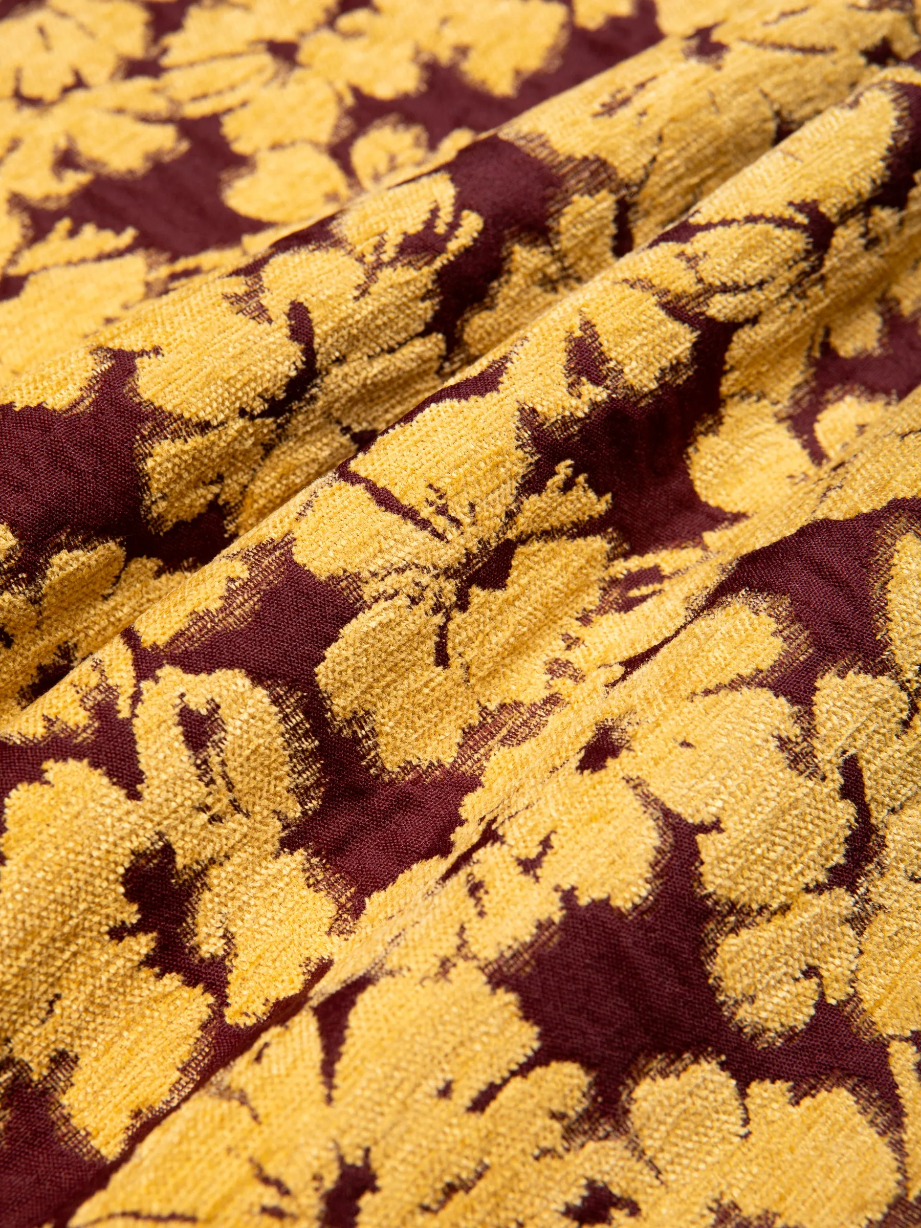 Ormiston Jacket In Japanese Mustard Jacquard