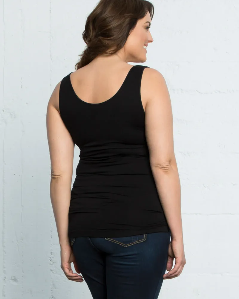 Plus Size V-Neck Tank by Skinnytees