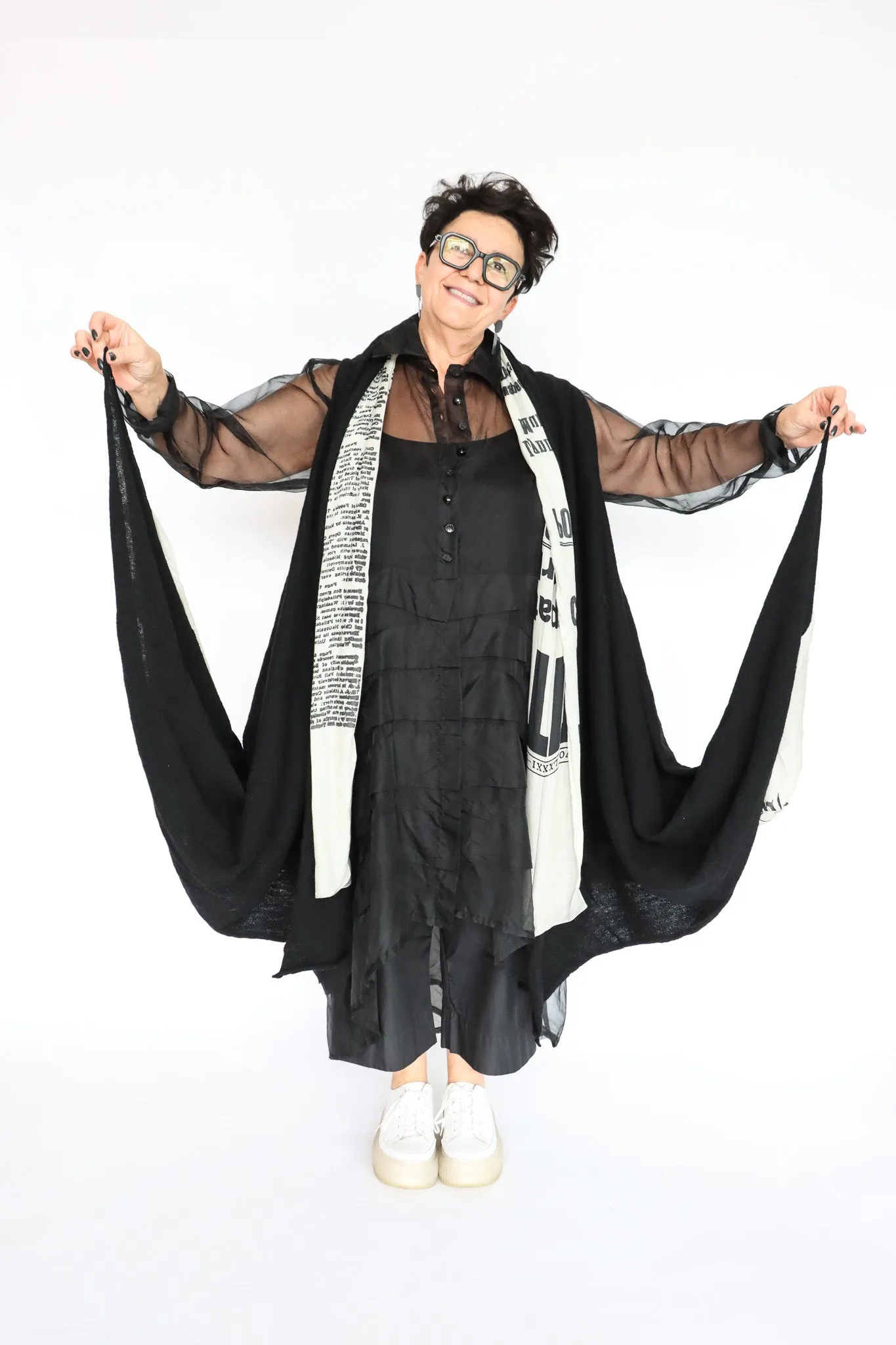 Rundholz Dip 224 2807703 Knitted Scarf/Vest