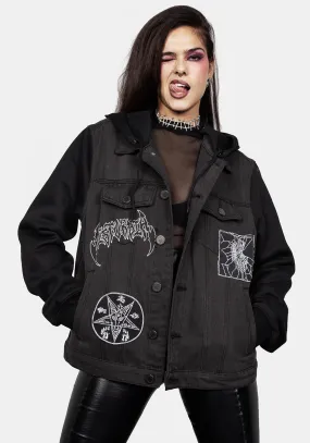 Shadows Denim Hoody