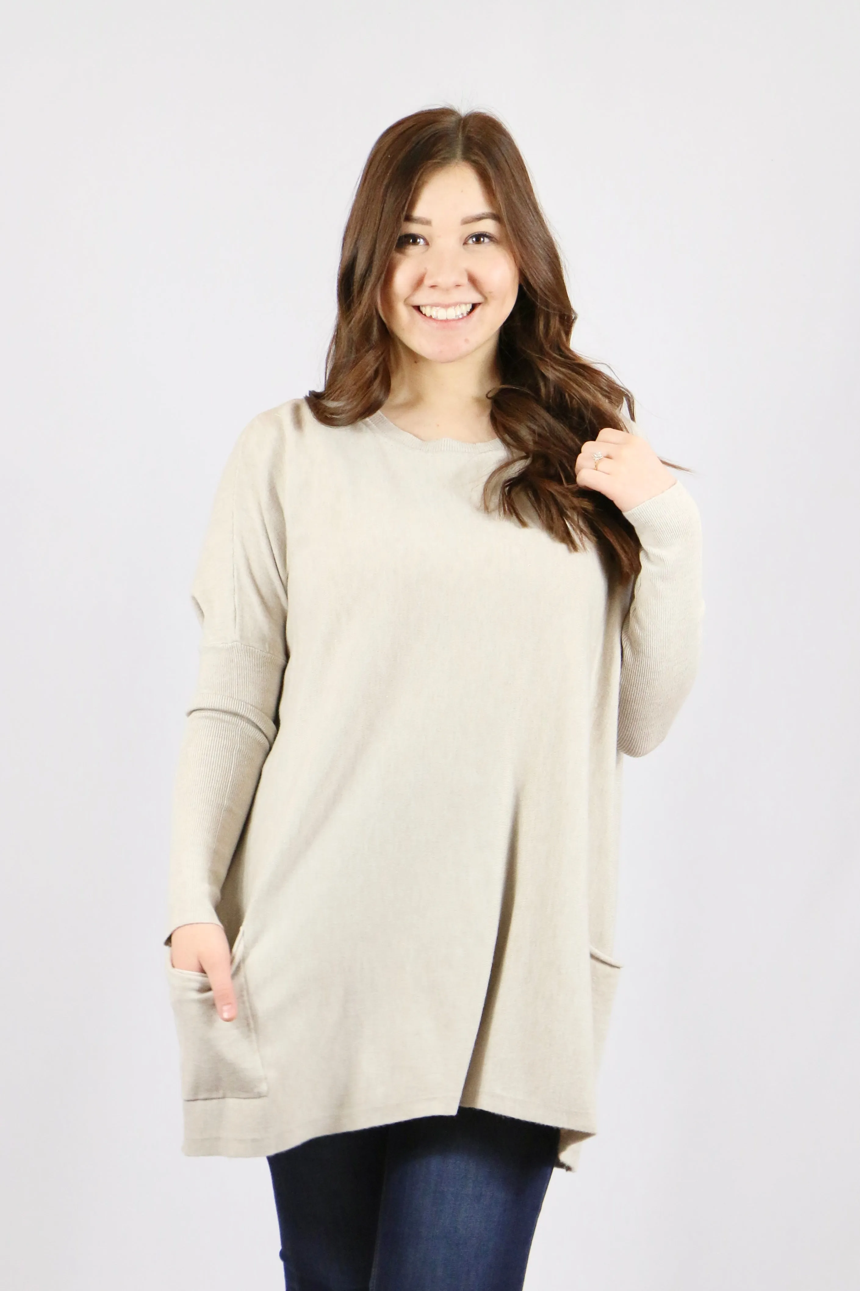 Simone Top - Oatmeal