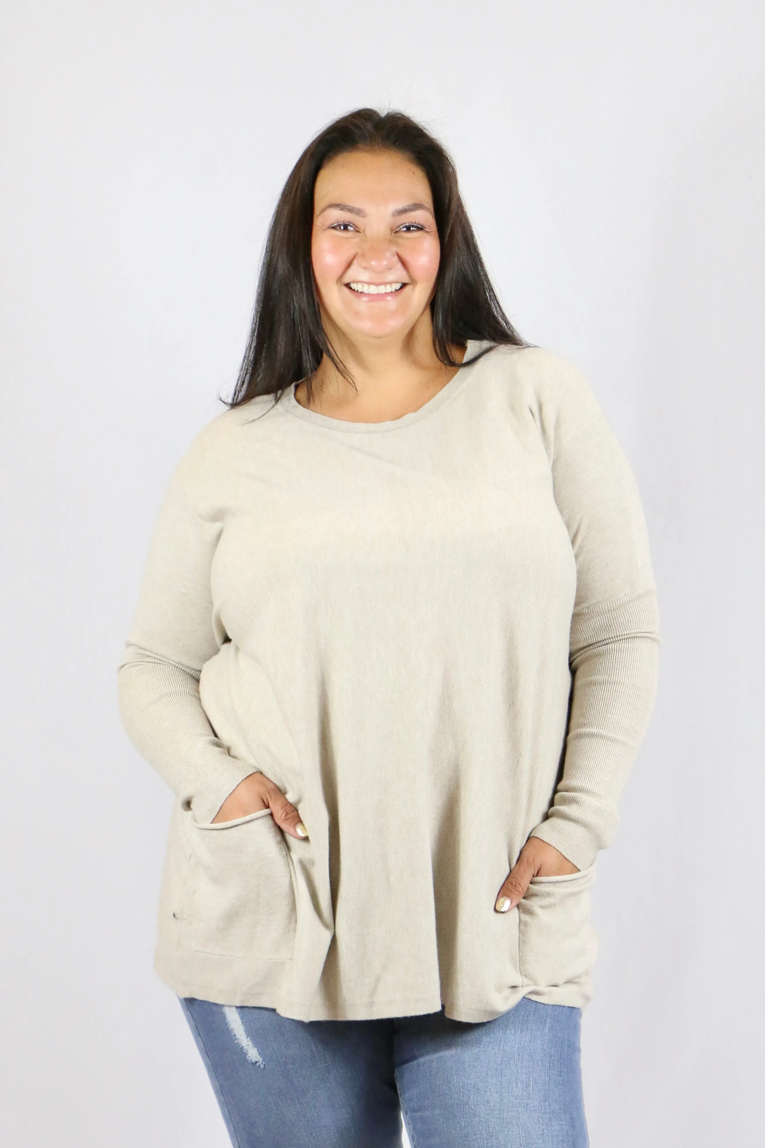 Simone Top - Oatmeal