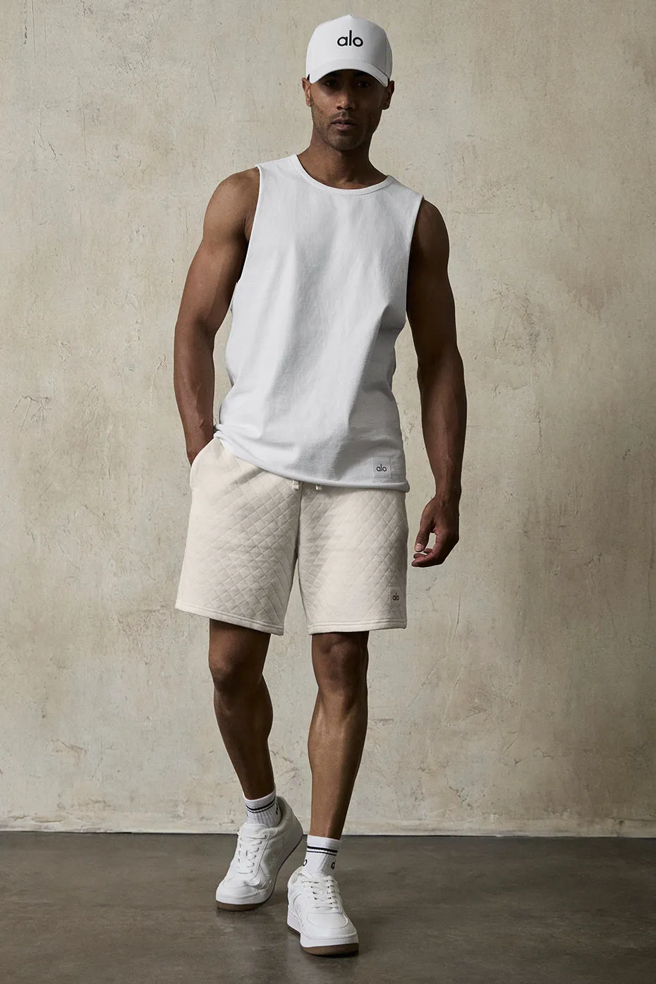 Society Raw Edge Tank - White