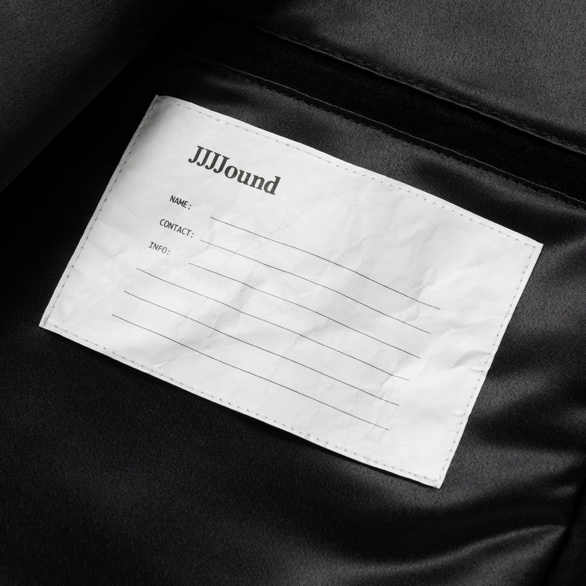 Suede Coach Jacket x JJJJound - Black