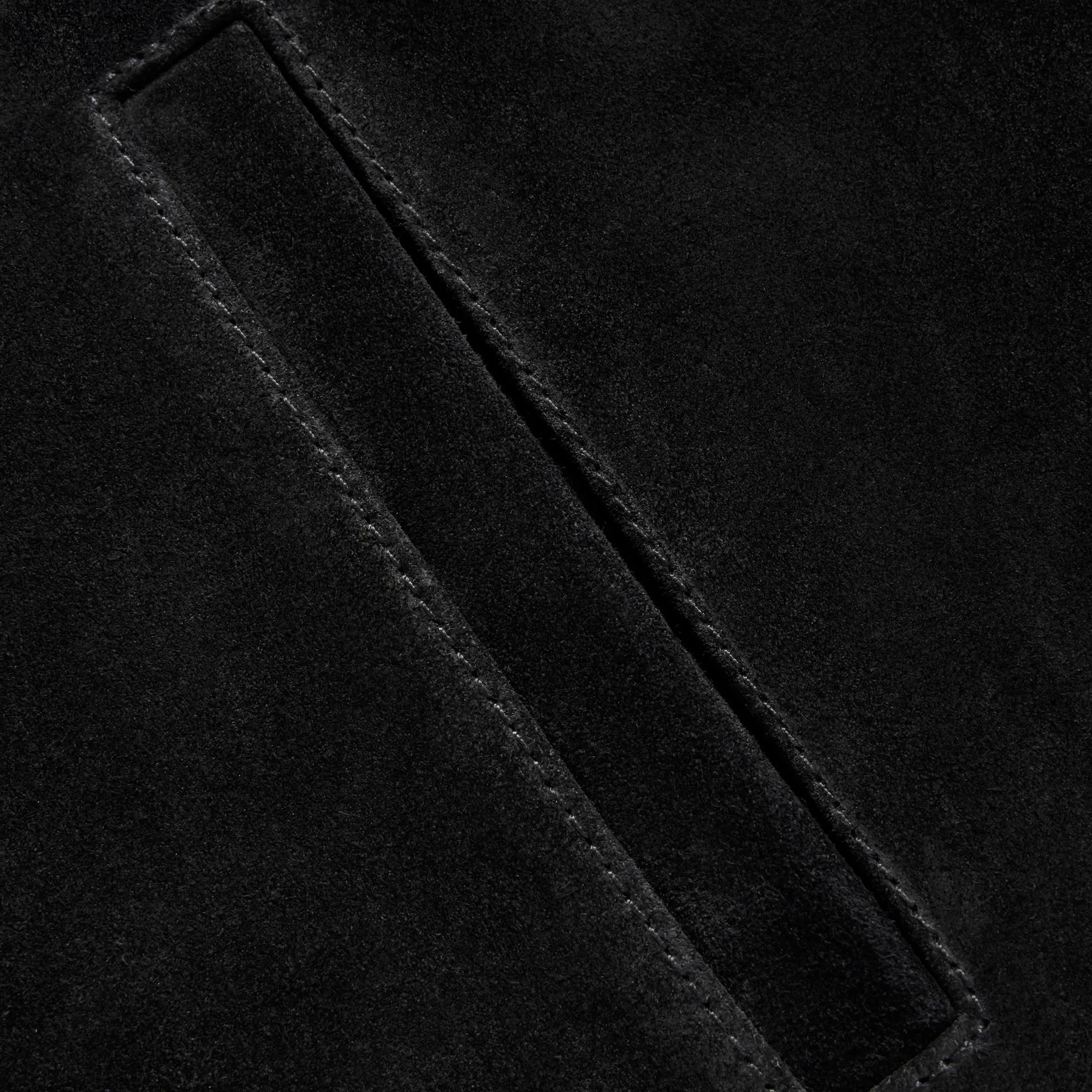 Suede Coach Jacket x JJJJound - Black
