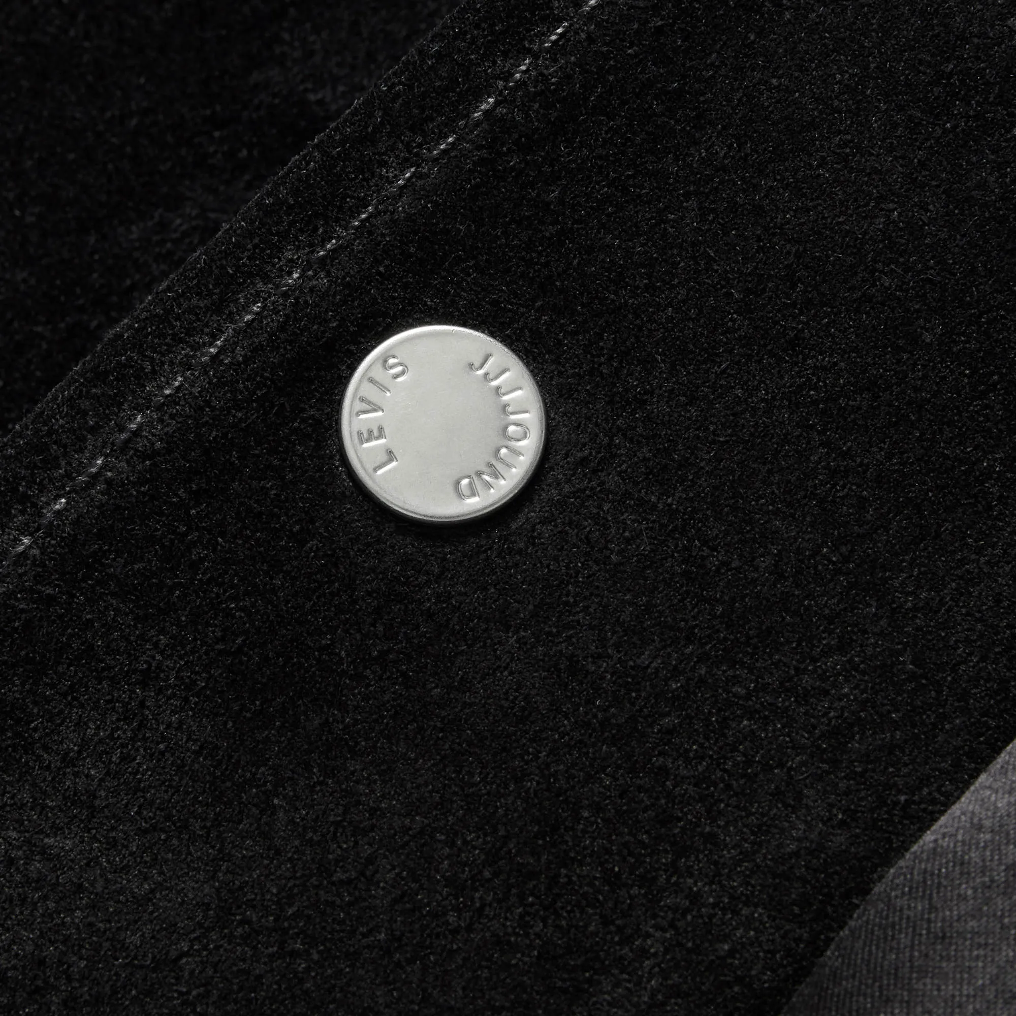 Suede Coach Jacket x JJJJound - Black