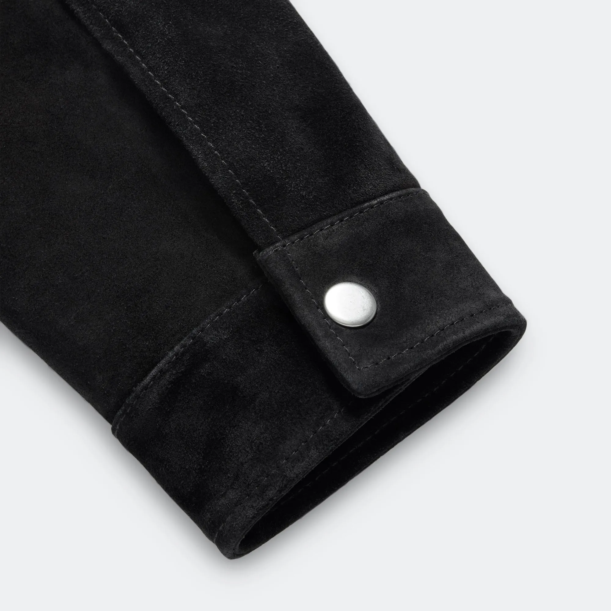 Suede Coach Jacket x JJJJound - Black