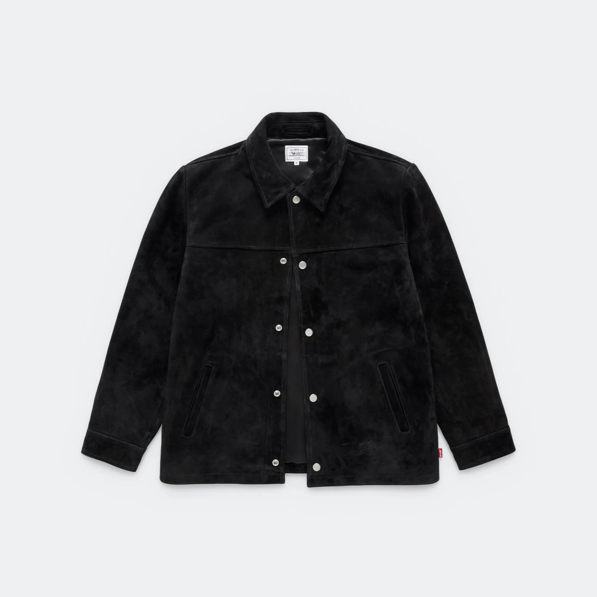 Suede Coach Jacket x JJJJound - Black