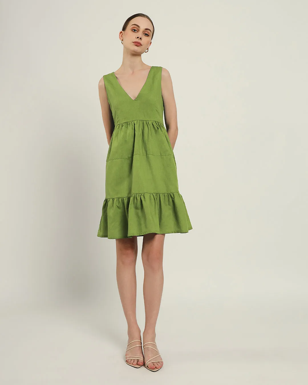 The Minsk Fern Cotton Dress