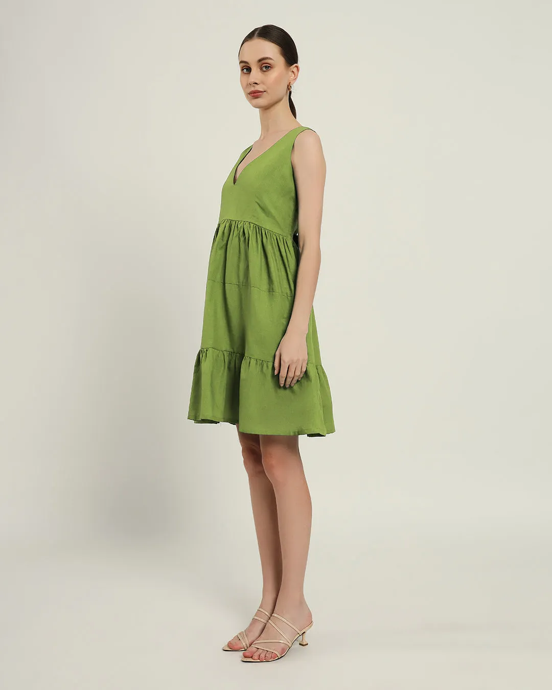 The Minsk Fern Cotton Dress