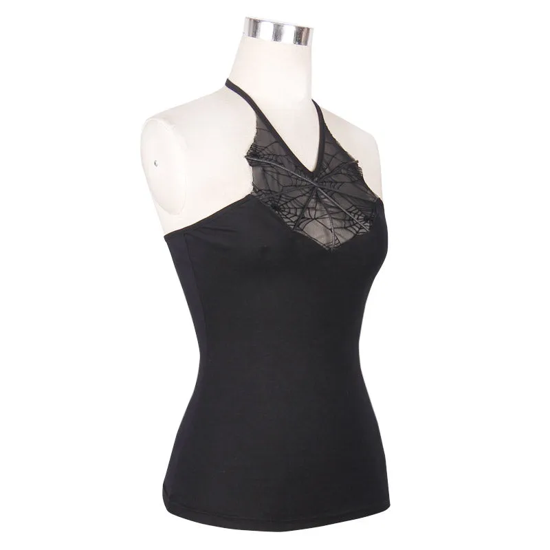 TT020 everyday summer sexy women V-neck Bat wings black cotton vests