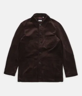Vetra Medium Wale Corduroy Stretch Jacket - Brown
